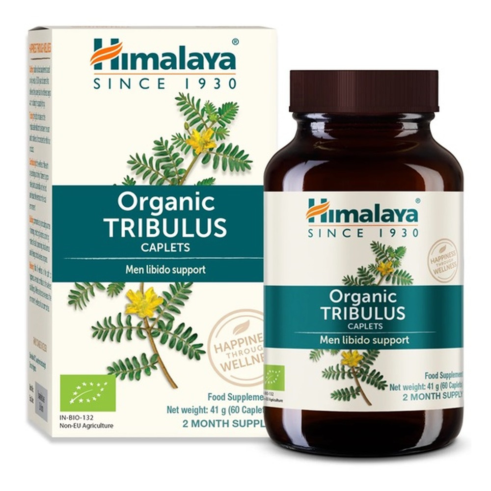 Himalaya Tribulus Supplement for Male Health and Vitality 60 Caplets