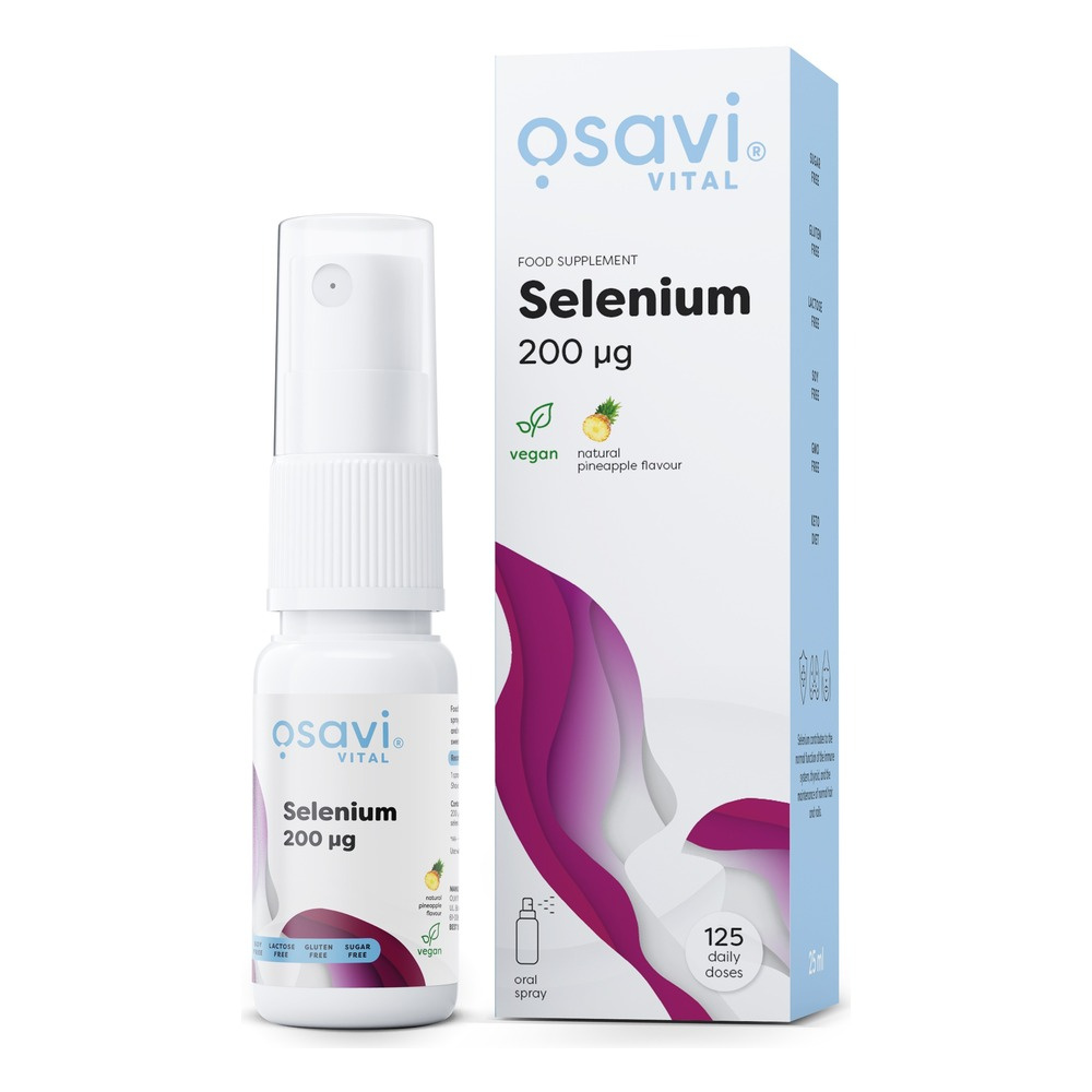 Osavi Selenium Oral Spray 200mcg Pineapple 25 ml