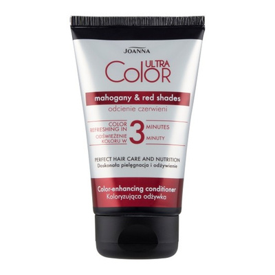 Joanna Ultra Color System Coloring Hair Conditioner for Red Shades 100ml