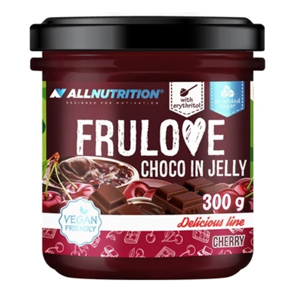 Allnutrition Frulove Choco In Jelly Cherry in Chocolate Gel 300g