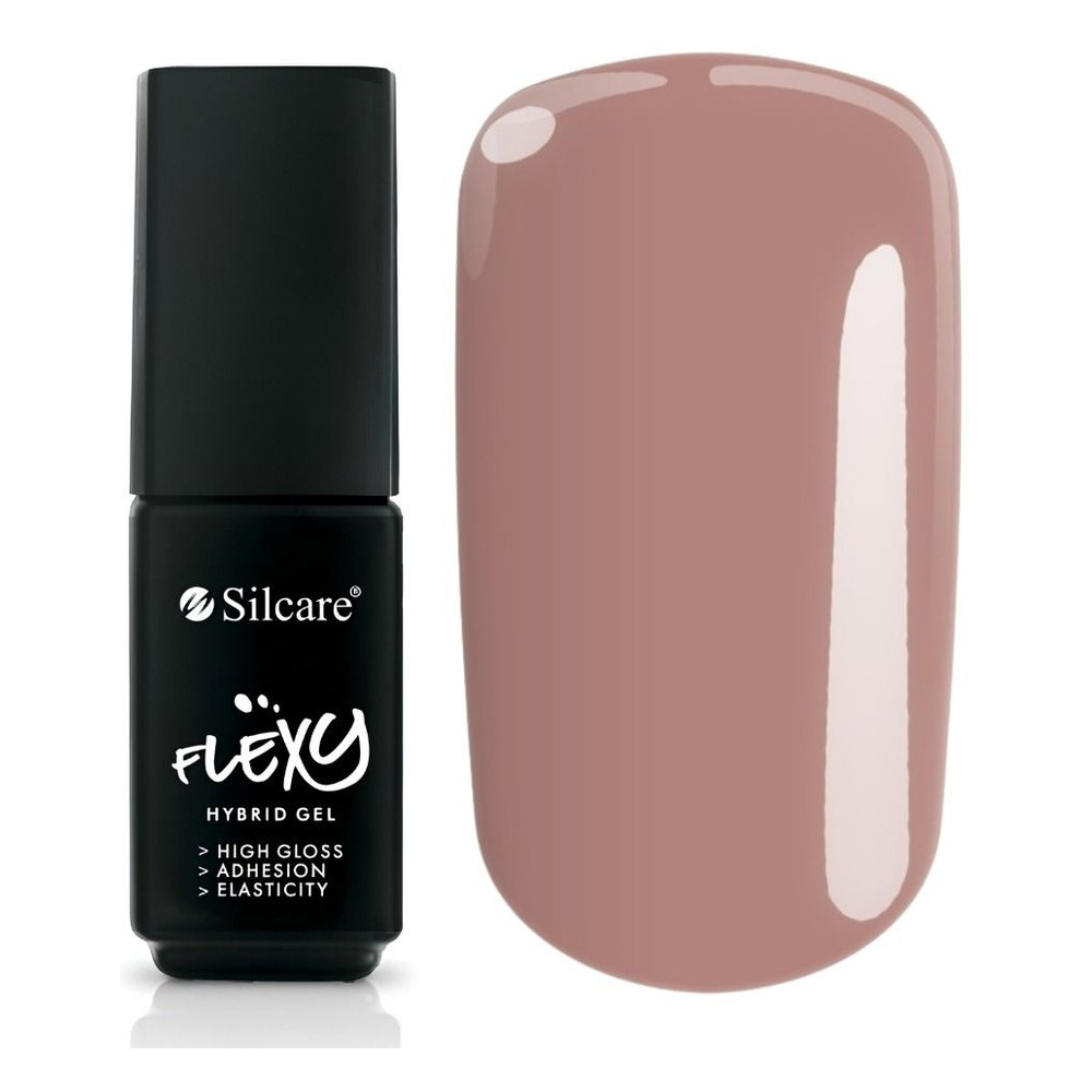 Silcare Flexy UV/LED Hybrid Nail Polish 74 Cappuccino 4.5g