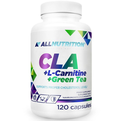 Allnutrition CLA L-Carnitine and Green Tea for Slim Figure Support 120 Capsules