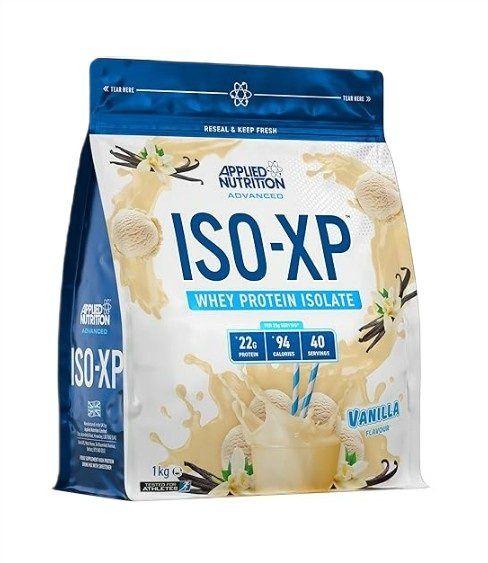 Applied Nutrition ISO-XP Whey Protein Isolate Vanilla For Muscle Mass Building 1000g