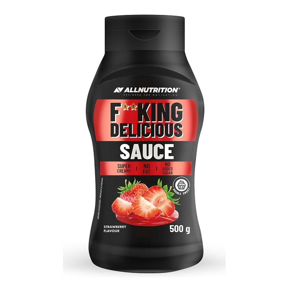 Allnutrition Fitking Delicious Sauce Low-calorie Strawberry Sauce 500g