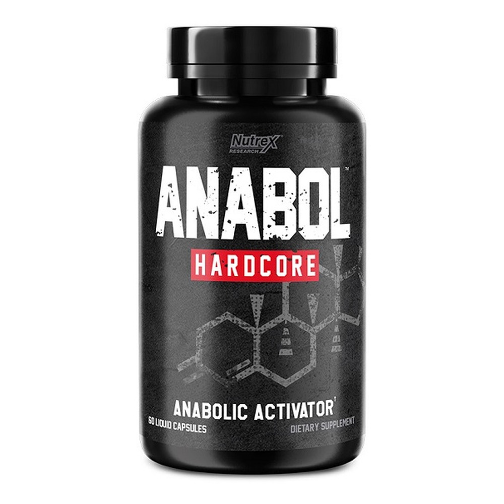 Nutrex Anabol Hardcore Anabolic Activator for Building Lean Muscle Mass 60 Liquid Caps