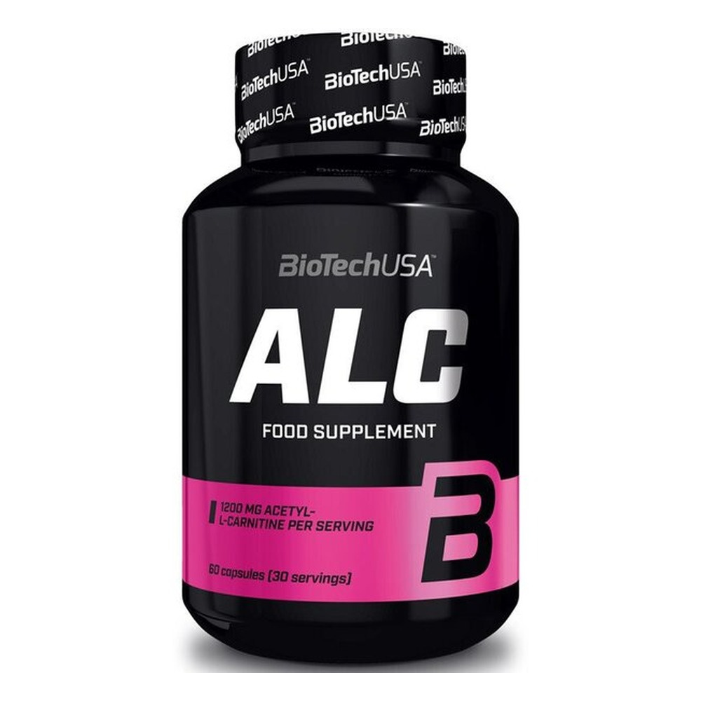 BioTechUSA ALC Acetyl L-Carnitine with Zinc For Fatty Acid Metabolism 60 Caps