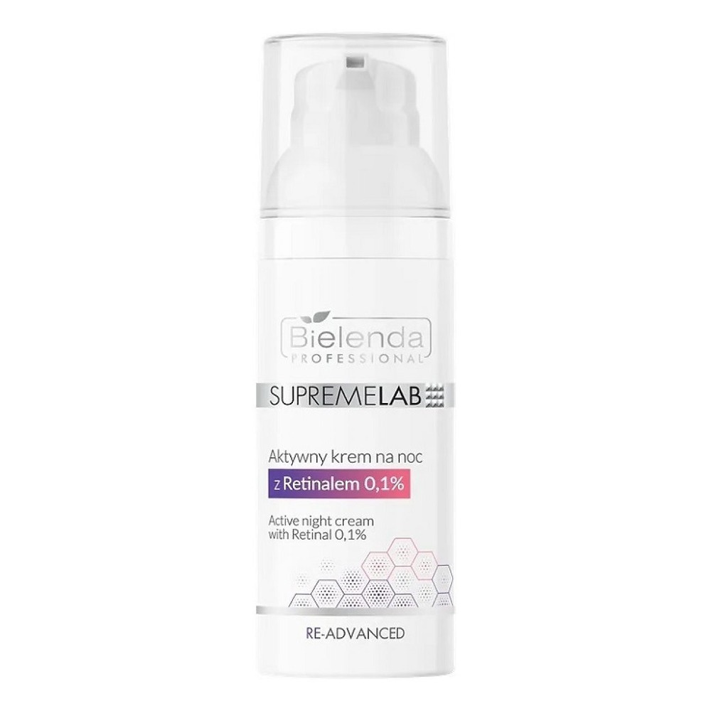 Bielenda Professional SupremeLab Re-Advanced Active Night Cream with Retinal 0.1% for All Skin Types 50ml