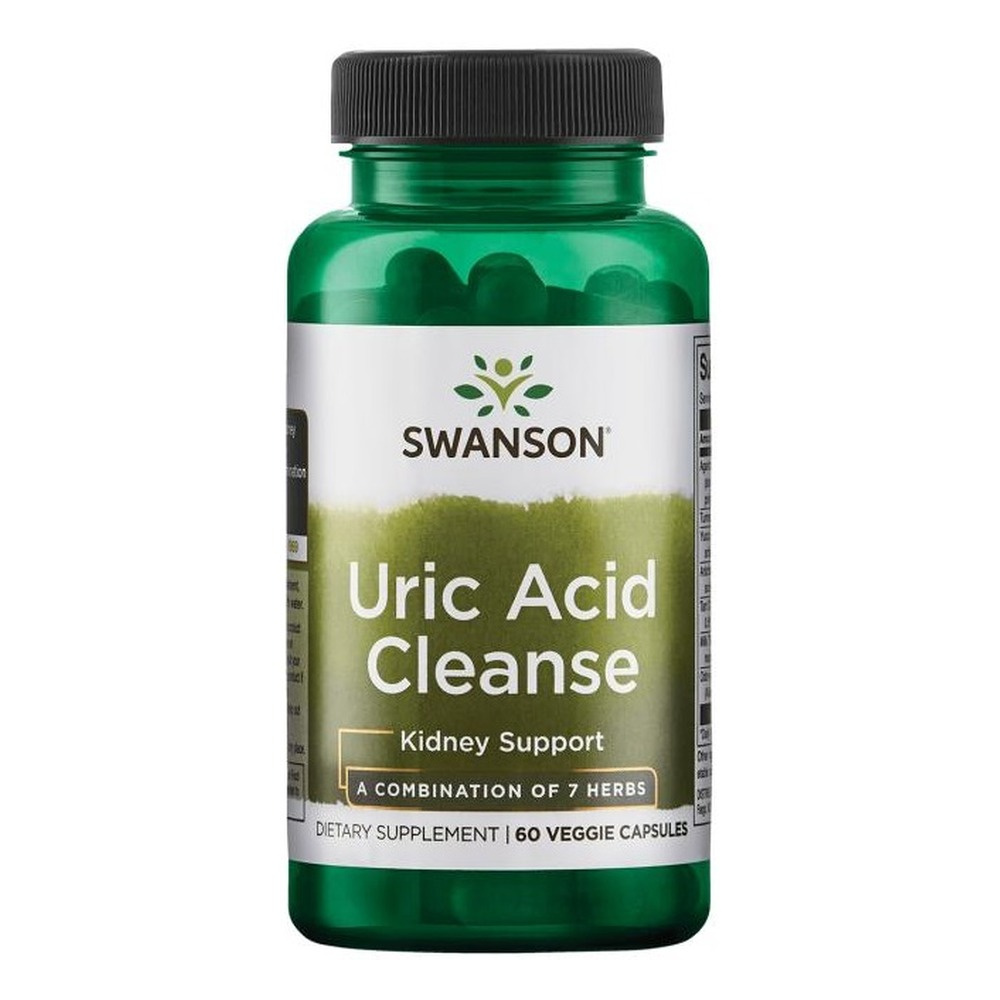 Swanson Uric Acid Cleanse for Uric Acid Metabolism Support 60 Capsules
