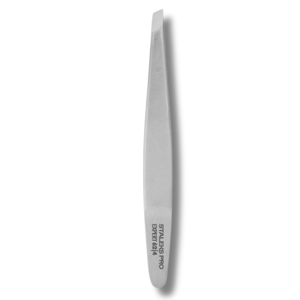 Staleks Pro Expert 62 Type 4 Eyebrow Tweezers Narrow Bevelled 1pc