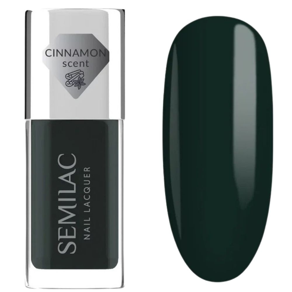 Semilac Classic Nail Polish 114 Bottle Green 9ml