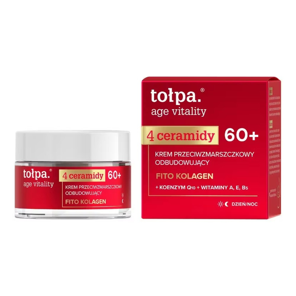 Tołpa AGE VITALITY anti-wrinkle, regenerating face cream 60+, 50ml
