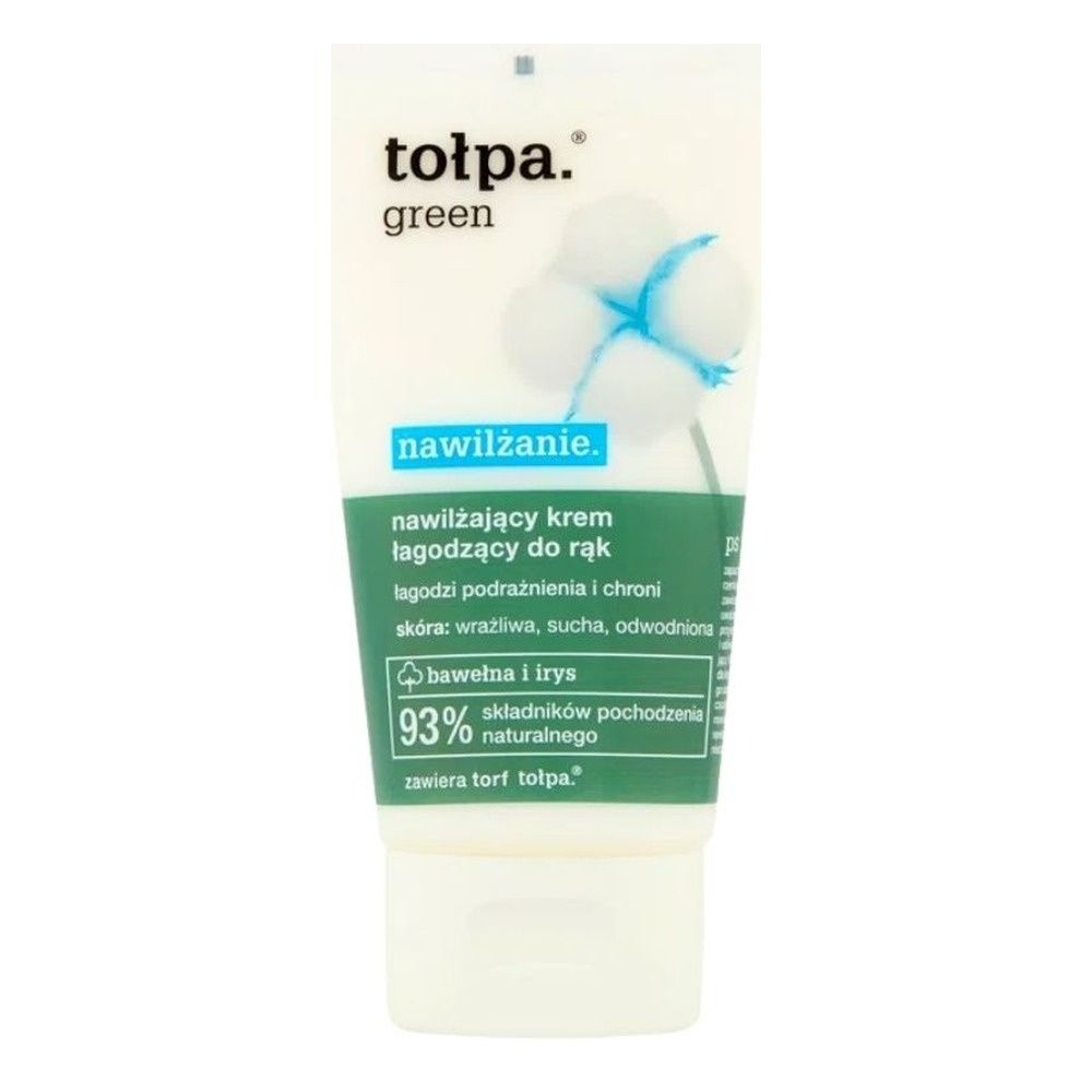 Tolpa Green Moisturizing Soothing Hand Cream for Sensitive Skin 75ml