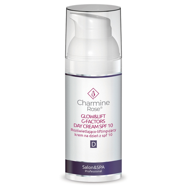 Charmine Rose Glow Lift G-Factor Illuminating & Lifting Day Cream SPF15 50ml
