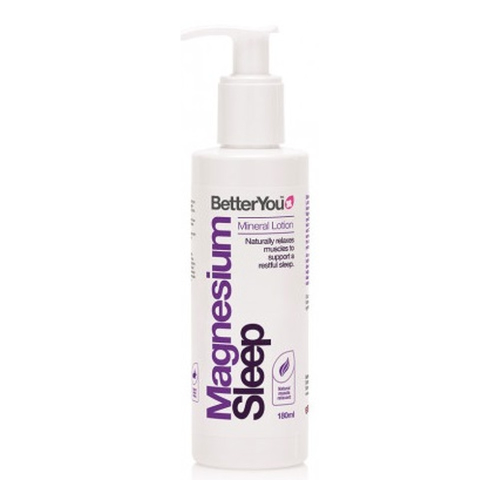 BetterYou Magnesium Sleep Mineral Lotion For Relaxation and Better Sleep 180ml