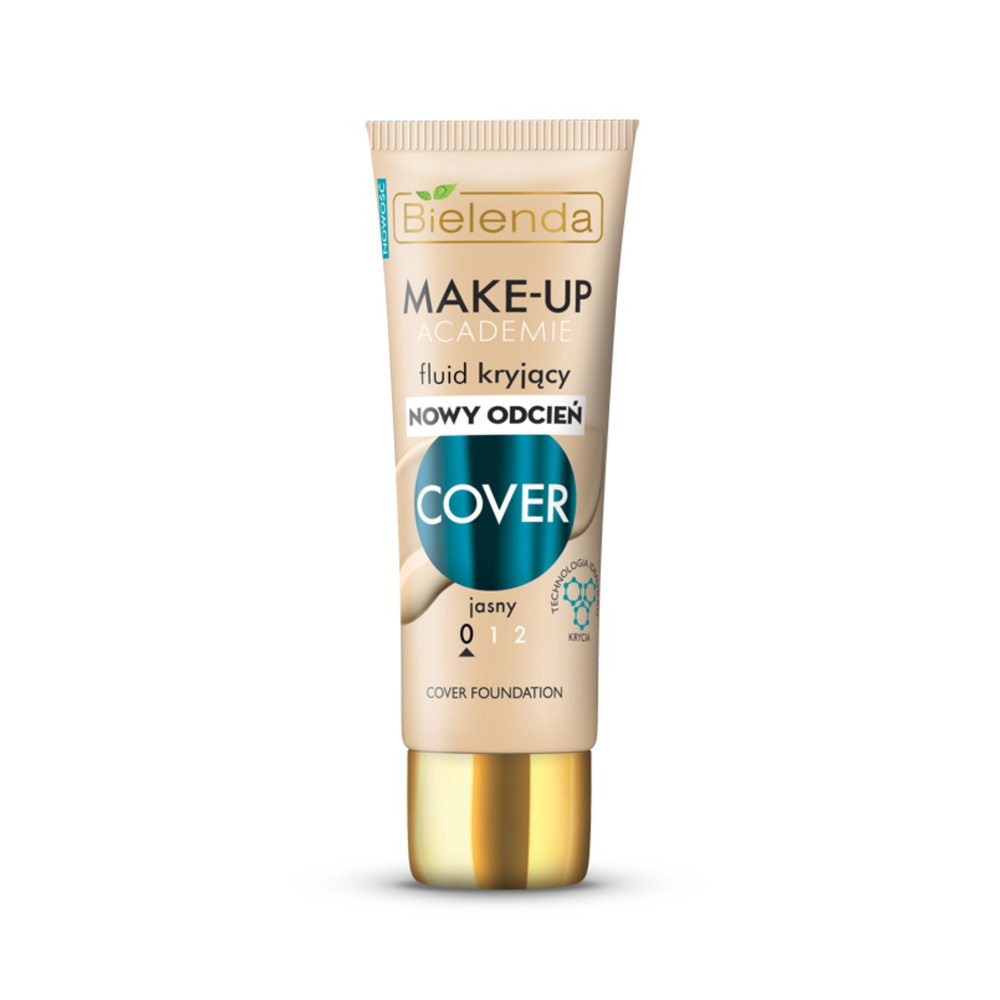 Bielenda Make-Up Academie Cover Foundation Perfect Cover Fluid 00 Light 30g