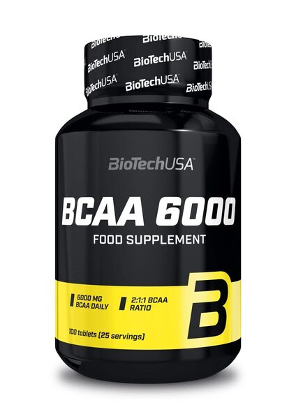 BCAA 6000 - 100 tablets