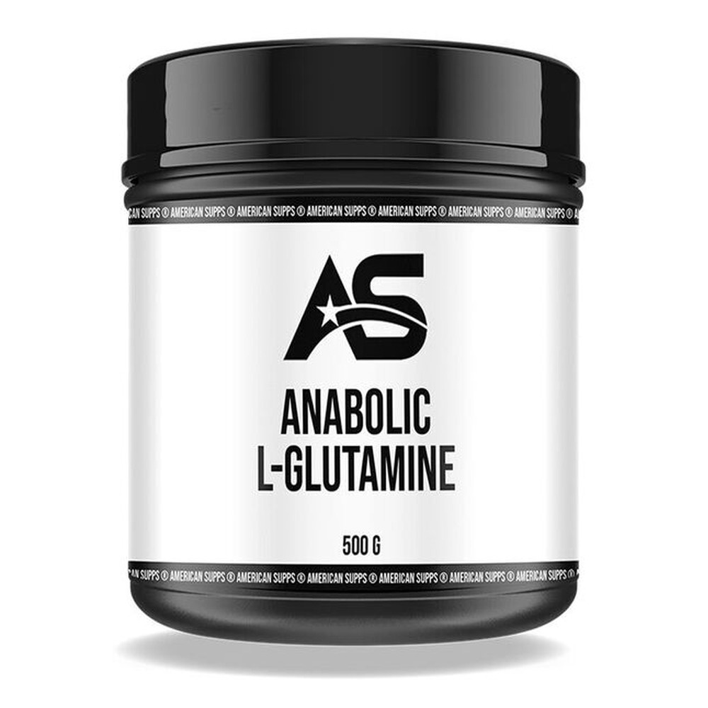 American Supps Anabolic L-Glutamine Powder for Muscle Recovery and Gut Health 500g