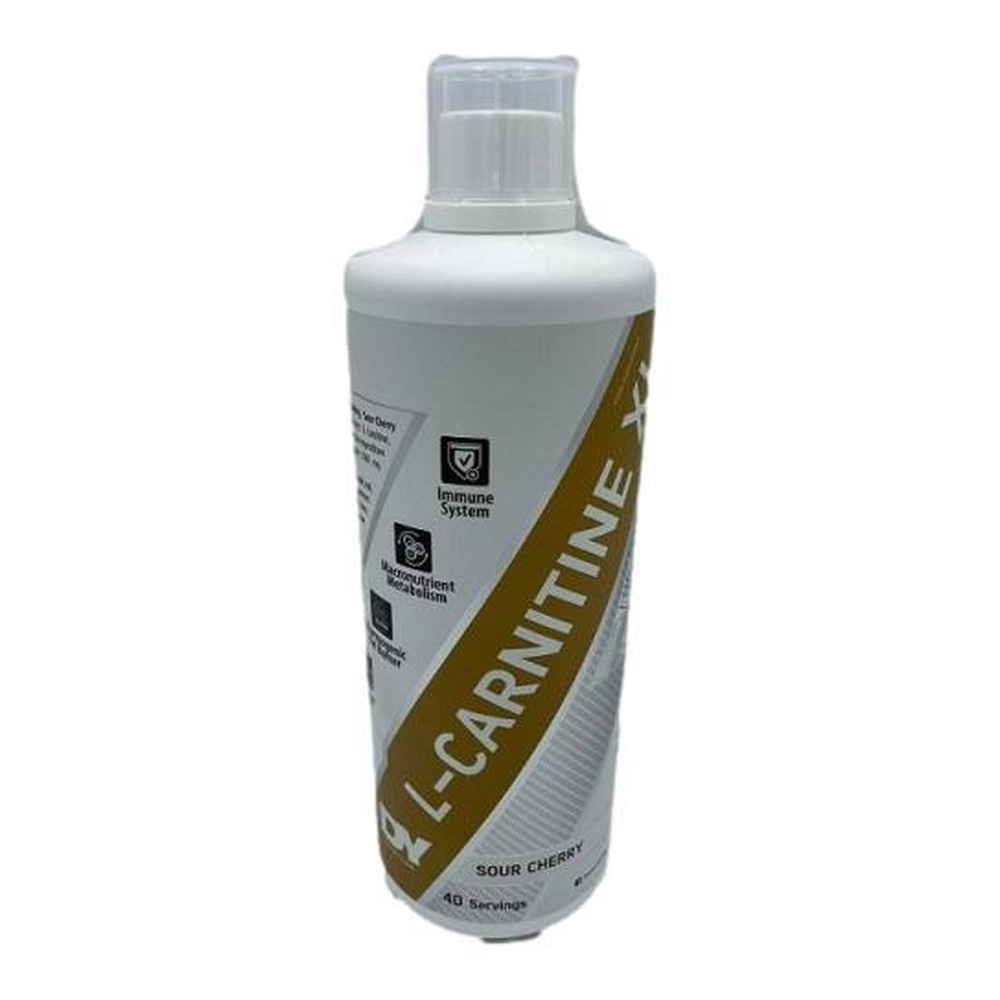 Dorian Yates Liquid L-Carnitine XL, Sour Cherry - 1000 ml.