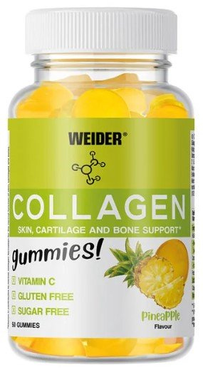 Weider Collagen, Pineapple Flavour - 50 gummies