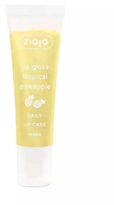 Ziaja Nourishing Lip Gloss Tropical Pineapple 12ml Best Before 31.03.26