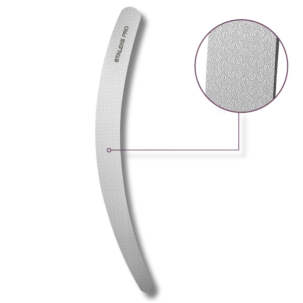 Staleks Expert 10 Laser Nail File Straight And Curved For Manicure And Pedicure 165mm 170mm-FE-10-170 (170 curved)