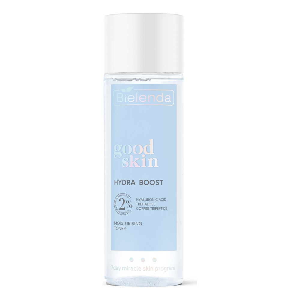 Bielenda Good Skin Hydra Boost Moisturizing Tonic with Hyaluronic Acid Trehalose and Tripeptide 200ml