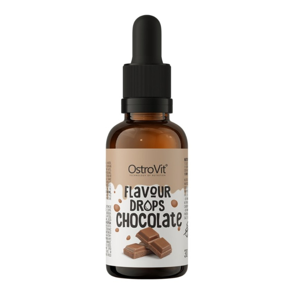 OstroVit Flavour Drops, Chocolate - 30ml.