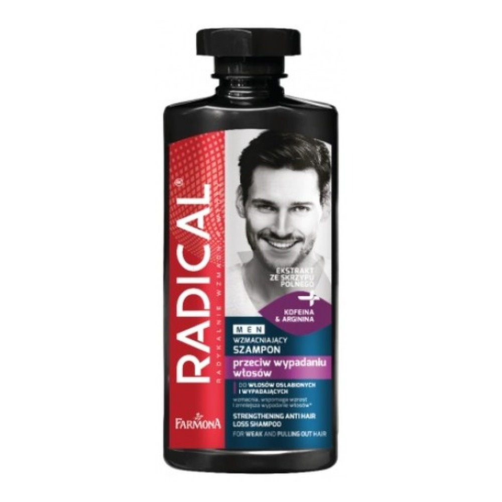 Radical Men Strengthening Anti Hair Loss Shampoo for Weak Hair 400ml