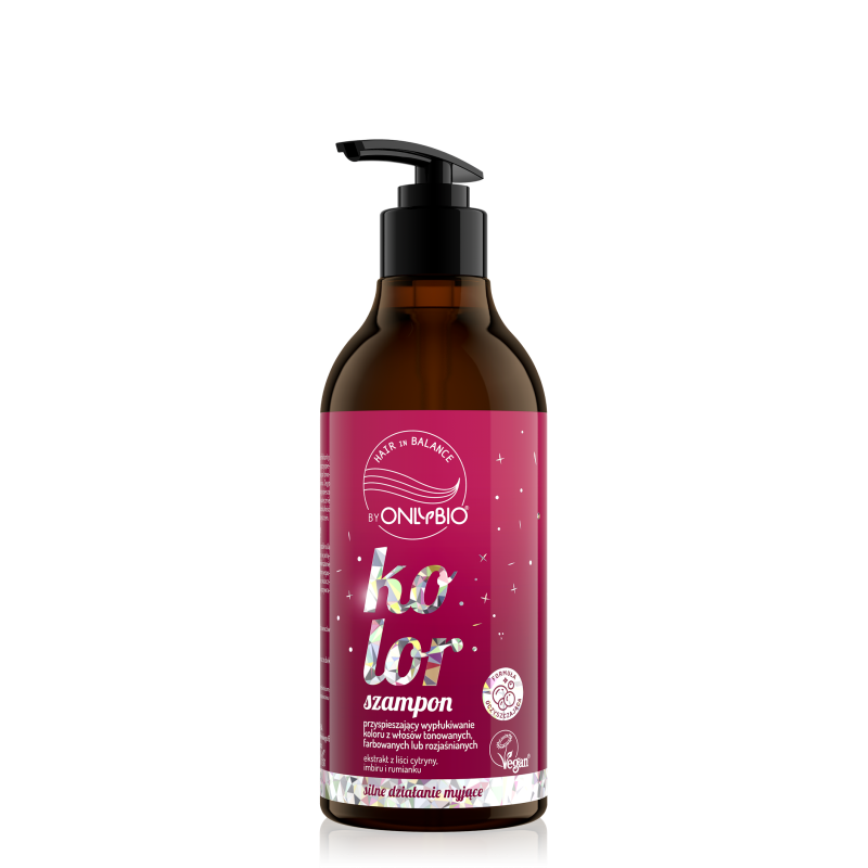 OnlyBio Hair in Balance Color Shampoo For Color Wash-Out 400ml