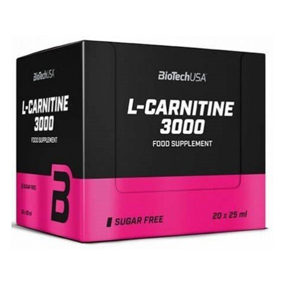 BioTechUSA L-Carnitine 3000, Orange - 20 x 25 ml.