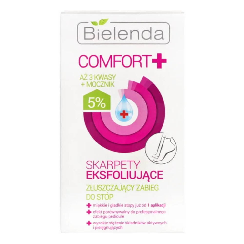 Bielenda Exfoliating Socks Foot Treatment with Urea 1 Pair