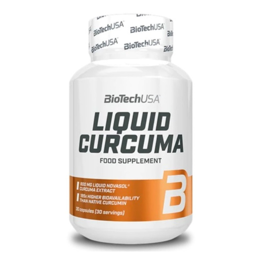 BioTechUSA Liquid Curcuma with Vitamin D High Bioavailability 30 Capsules