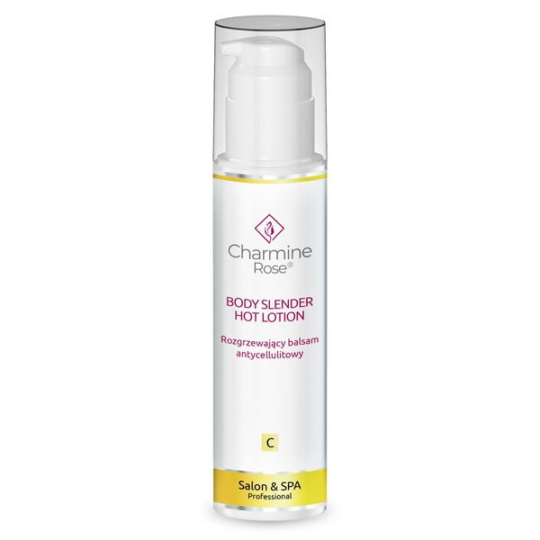 Charmine Rose Body Slender Hot Lotion Warming and Anticellulite 200ml