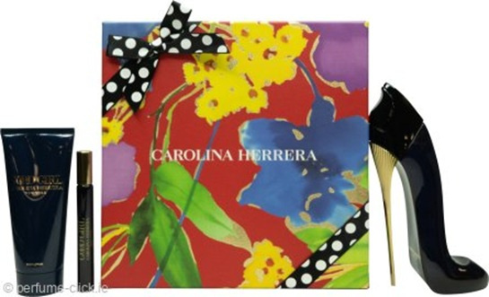 Carolina Herrera Good Girl Gift Set 80ml EDP + 100ml Body Lotion + 10ml EDP Set for Women 1 Piece