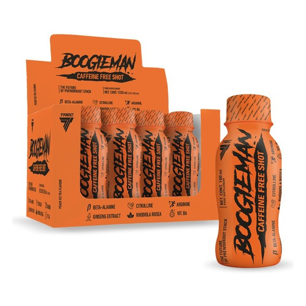 Trec Nutrition BoogieMan Shot, Peach Ice Tea - 12 x 100 ml.
