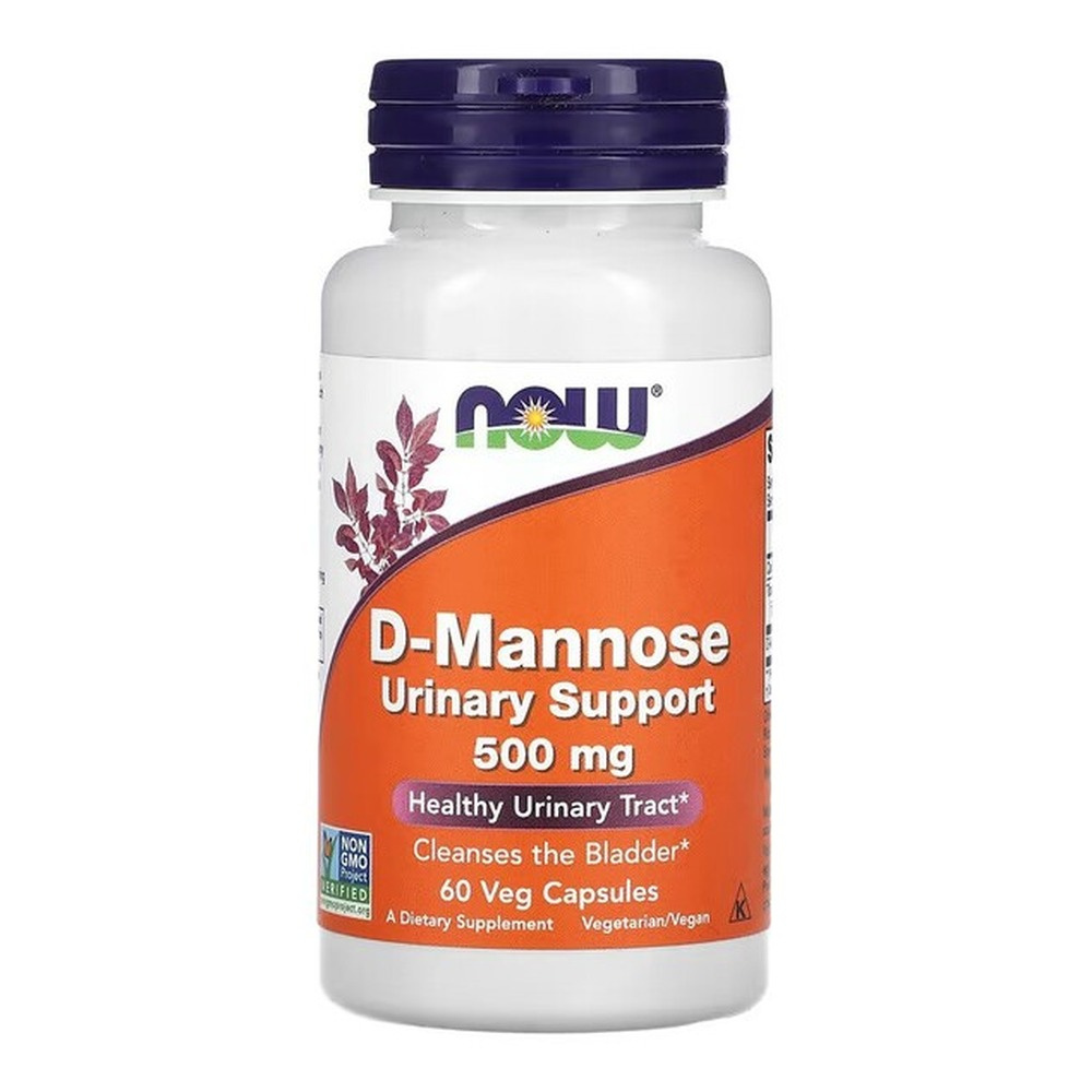 D-Mannose, 500mg - 60 vcaps