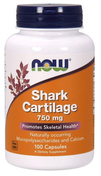 Now Foods Shark Cartilage 750mg Shark Cartilage Supports Bone & Joint Health 100 Capsules