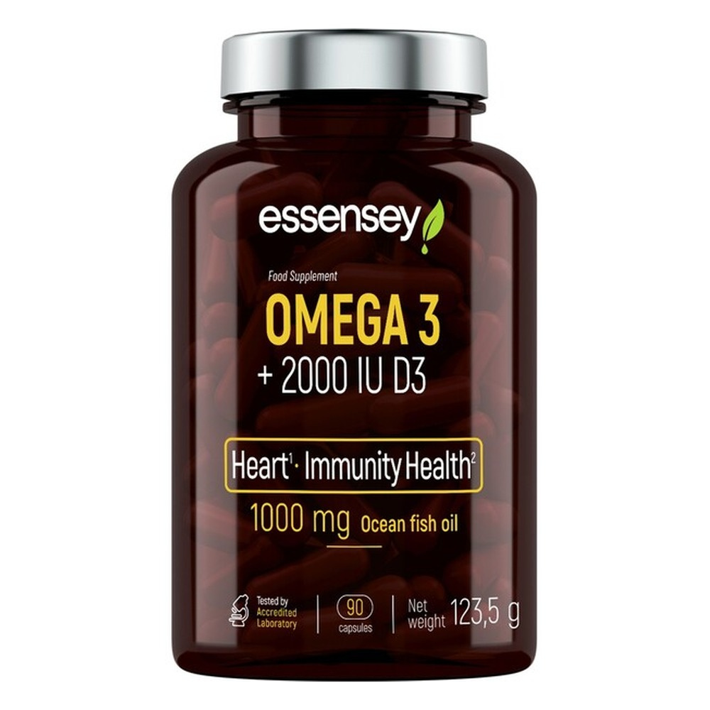 Essensey Omega 3 + 2000IU D3 90 caps