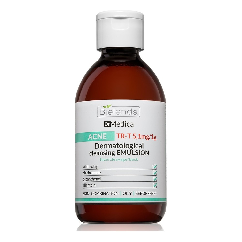 Bielenda Dr Medica Dermatological Anti-Acne Cleansing Emulsion for Oily Skin 250g