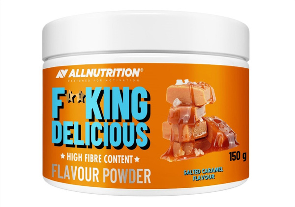 Allnutrition Fitking Delicious Flavour Powder Salted Caramel for Dishes and Desserts 150g