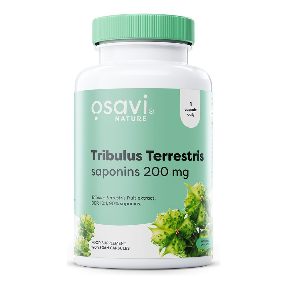 Osavi Tribulus Terrestris 200mg Saponins 120 vegan caps
