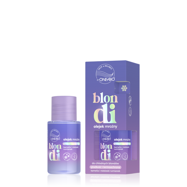 OnlyBio Hair in Balance Blondi Frosty Hair Oil for Cool Blondes 20ml