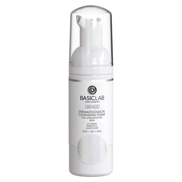 BasicLab Micellis Dermatological Cleansing Foam for Ultra Sensitive Skin 50ml