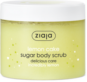 Ziaja Caramelized Sugar Peeling Lemon Cake Smoothes Skin Vegan 300ml