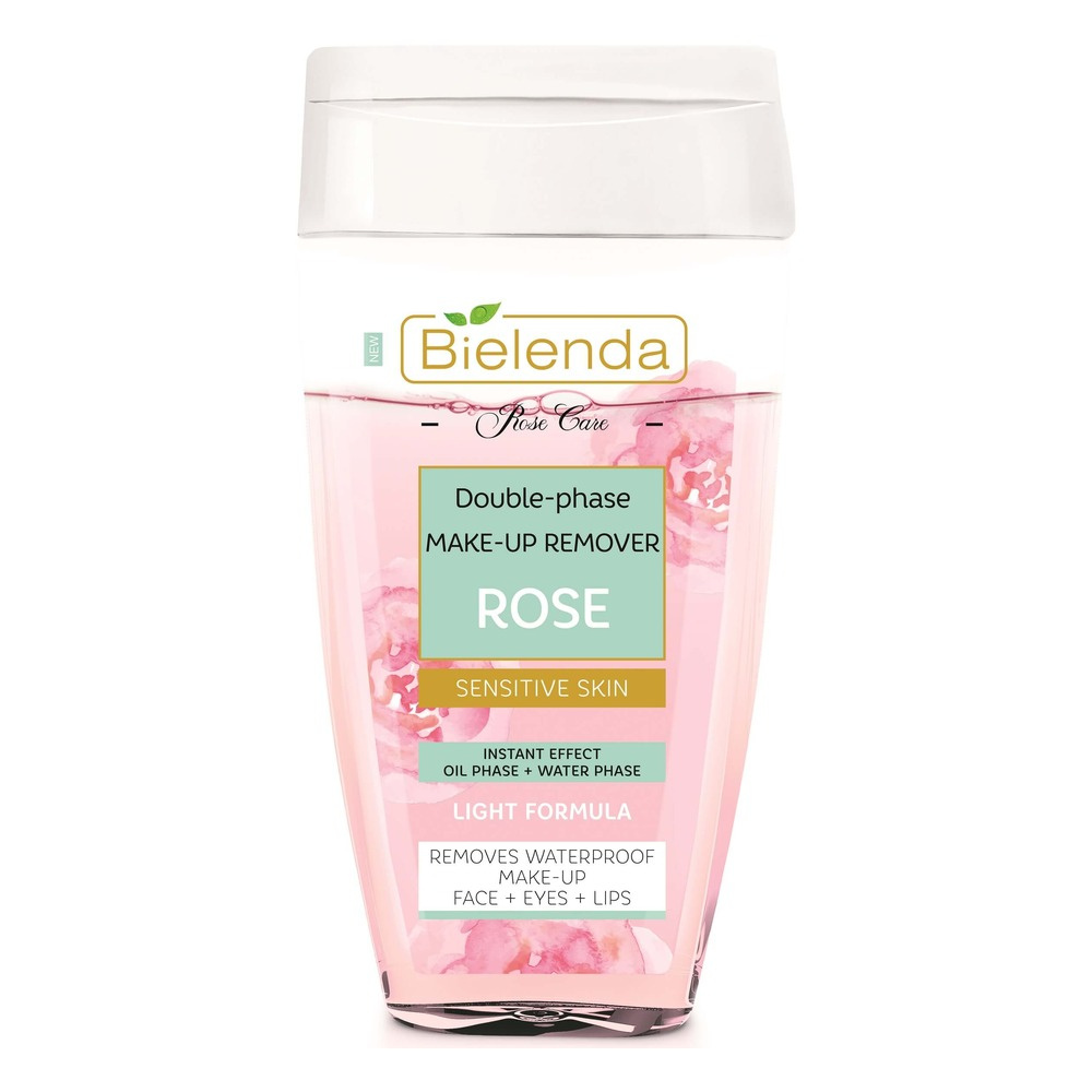 Bielenda Rose Care Mild Two-Phase Eye Makeup Remover for Sensitive Skin 140ml 