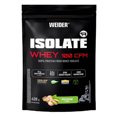 Weider Isolate Whey 100 CFM, Pistachio - 420g