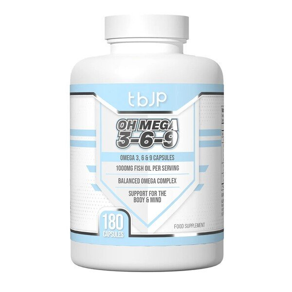 Trained by JP Omega 3-6-9 - 180 caps