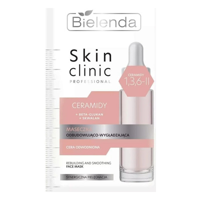 Bielenda Skin Clinic Professional Ceramide Rebuilding and Smoothing Cream Mask for Dehydrated Skin 8g