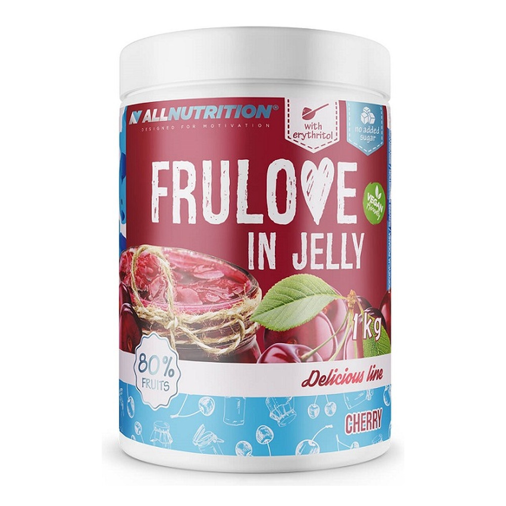 Allnutrition Frulove in Jelly Cherry a Sugar-Free Fruit Dessert 1000g