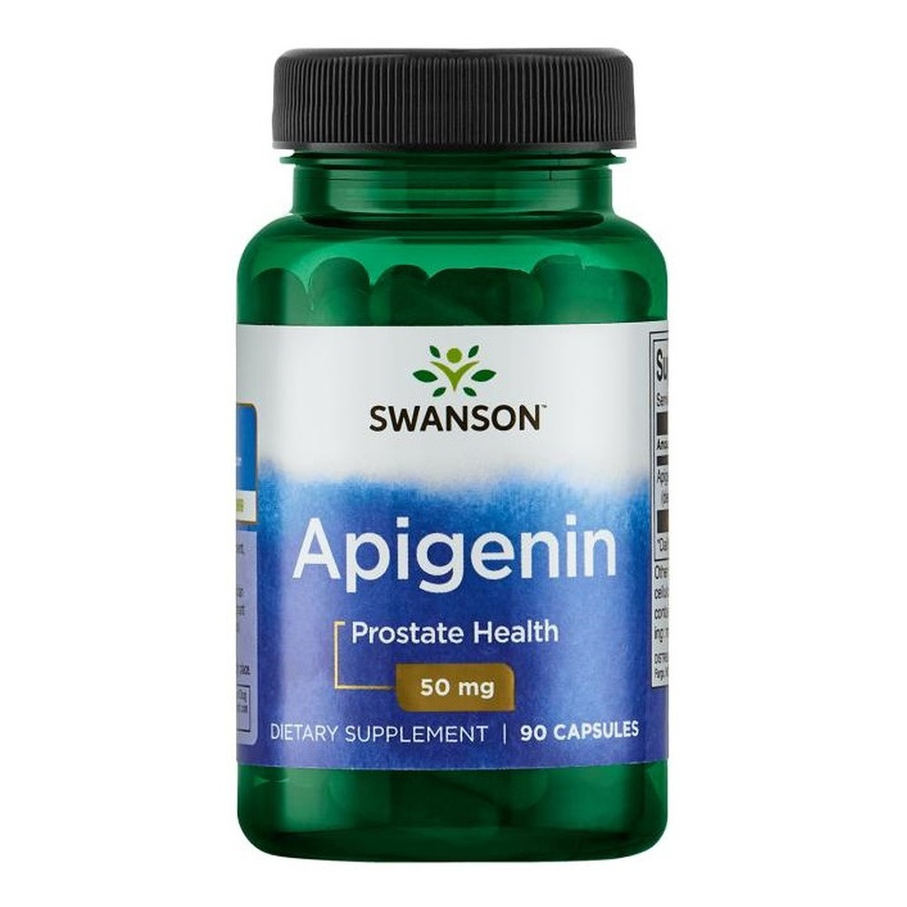 Swanson Apigenin 50mg Supporting Prostate and Nervous System Health 90 Capsules